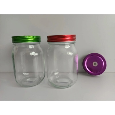 Toro zavařovací sklenice s víčkem 500ml