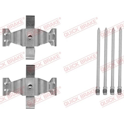 QUICK BRAKE Sada prislusenstvi, oblozeni kotoucove brzdy 109-1804
