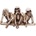 Nemesis Now Статуетка Nemesis Now Adult: Humor - Three Wise Corpses, 13.5 cm (D7404A26)