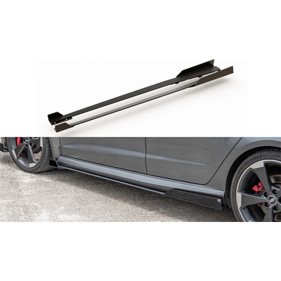 Maxton Design Difuzory pod bočné prahy - Audi, AURS38VCNCSD2BSRF1G