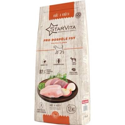 Starvita malá plemena kuře & krůta 12 kg