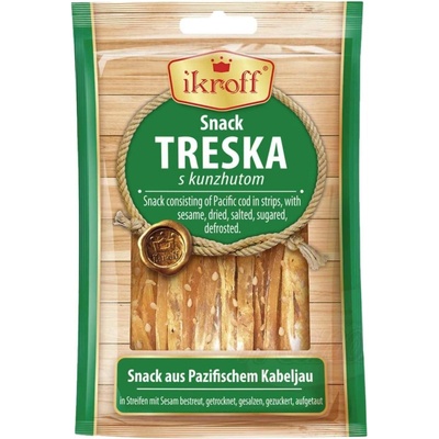IKROFF Snack z tresky so sezamovými semienkami 40 g