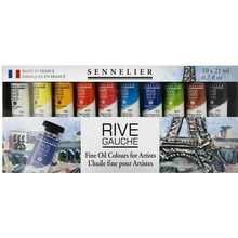 Senndelier Rive Gauche súprava olejových farieb 10 ks 21 ml