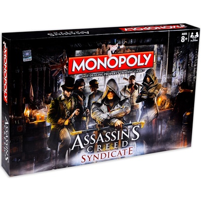 Hasbro Настолна игра Hasbro Monopoly - Assassins's Creed Syndicate (WM25768)