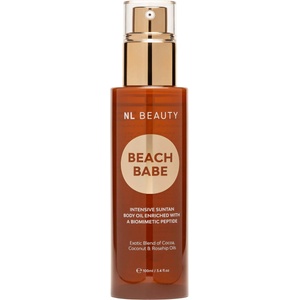 NL Beauty Олио за тяло за по-бърз тен Beach Babe, Salted Caramel, 100 ml - ozone