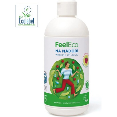 Feel Eco Fell Eco prostředek na nádobí s vůní maliny 500 ml