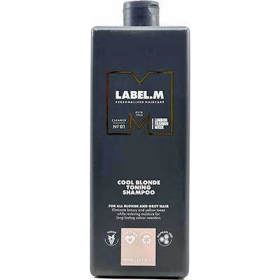 label.m Cool Blonde Toning Shampoo 1000 ml