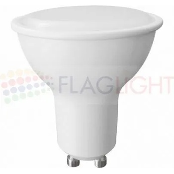 Image 1 of 7W LED Луничка GU10 220V | SMD2835 | 560 lm | 110° | Термопластик | Призматичен Дифузер (1189 NW 1187 WW 1190 PW)