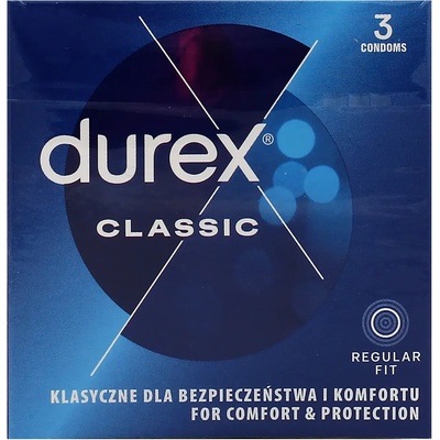 Durex Classic презервативи 3 бр