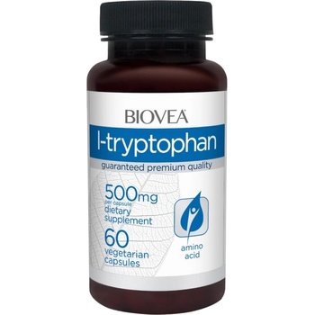 Image 1 of BIOVEA Tryptophan 500 mg [60 капсули]