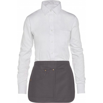 SG Accessories Bistro Ex JASSZ Bistro Krátká zástěra Sevilla do pasu s pouzdrem Šedá