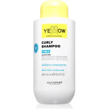Yellow Curls Curly Shampoo шампоан за чуплива и къдрава коса 500ml