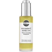 Bioup Vitamin C Tetra 15% Time-reversing Treatment sérum s jantárom a ženšenom 30 ml