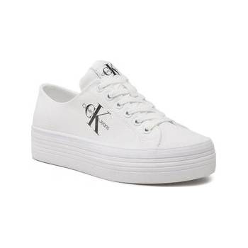 Calvin Klein Jeans tenisky Vulc Flatform Essential Mono dámske biela