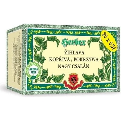 Herbex Žihľava dvojdomá porciovaný čaj 20 x 3 g