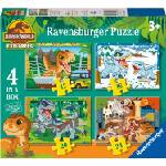 Ravensburger Детски пъзел Ravensburger 4 в 1 - Джурасик свят (12004027) - ozone