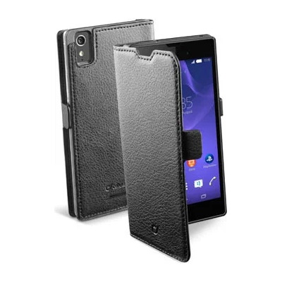 Sony Xperia T3 D5103 Book Essential Кожен Калъф + Протектор