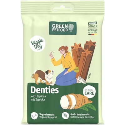 Green Petfood GPF Denties with Tapioca dog 180 g