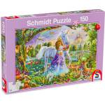 Schmidt Spiele Пъзел Schmidt от 150 части - Принцесата и еднорогът (56307) - baby