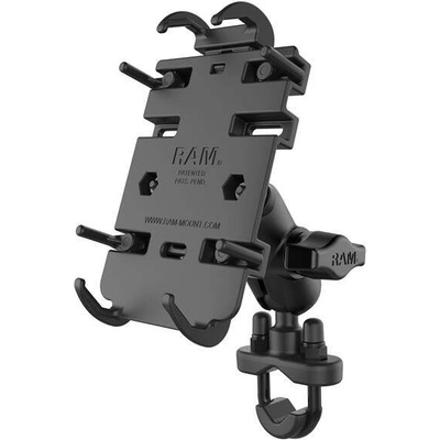 Držiak telefónu RAM® Quick-Grip™ s U-skrutkou na riadidlách - krátky
