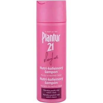 Plantur 21 #longhair Nutri-Coffein Shampoo 200 ml хидратиращ шампоан за здравословен растеж, укрепване и блясък на косата за жени