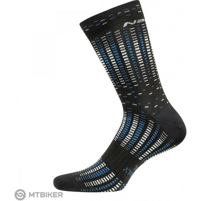 Nalini B0W COOLMAX SOCKS ponožky čierna/modrá