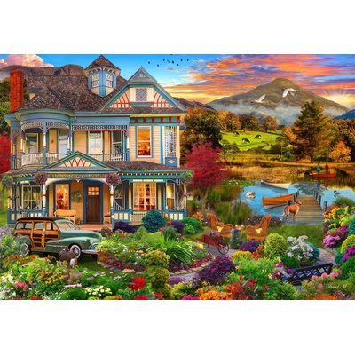 Bluebird Puzzle - Puzzle Garden Country Home - 1 000 piese
