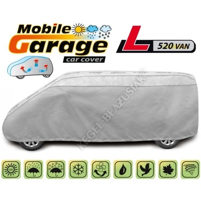 KEGEL Plachta na auto MOBILE GARAGE D. 520-530 cm