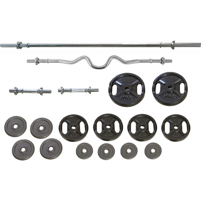 FitnessLine činkový set Premium litina 80 kg
