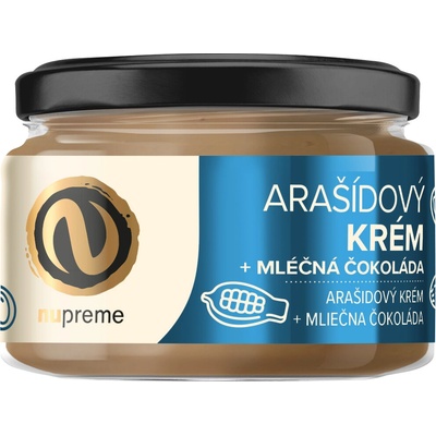 Nupreme Arašídové máslo s mléčnou čokoládou 220 g