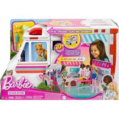 Mattel Barbie Sanitka a klinika 2 v 1 HKT79 – Zbozi.Blesk.cz