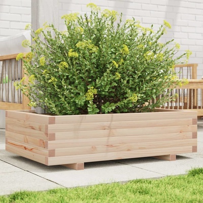 vidaXL truhlík 90 x 60 x 26,5 cm masivní borovice