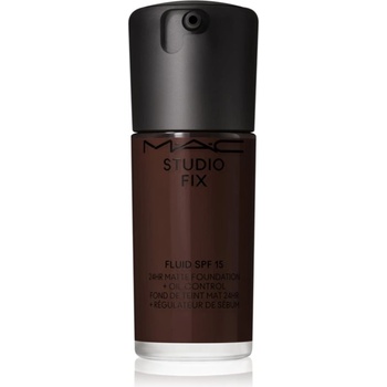 MAC Cosmetics Studio Fix Fluid SPF 15 24HR Matte Foundation + Oil Control матиращ фон дьо тен SPF 15 цвят NW65 30ml