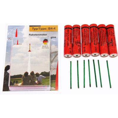 Klima raketový motor B4-4 6ks