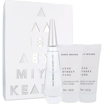 Issey Miyake L Eau D Issey Pure EDP 50 ml + tělové mléko 50 ml + sprchový gel 50 ml dárková sada