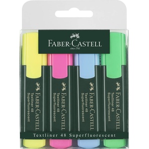 Faber-Castell Текст маркери Faber Castell 4 цвята