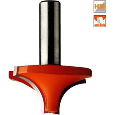 CMT Orange Tools C92772211 - Zaoblovací fréza vydutá na dřevo pr. 57,1x28,5mm HM R=22,2, stopka 12 mm
