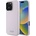 DKNY Liquid Silicone Small Metal Logo MagSafe Калъф за iPhone 16 Pro Max - Розов (3666339334895)