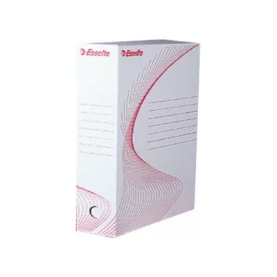 Esselte Архивна кутия за документи, 350х250х150 mm, бяла (OK5950)