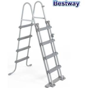 Bestway Стълба за басейни с височина до 122 см, Bestway 58331 (58331)