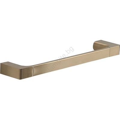 Gedy - Стенна закачалка за кърпи PIRENEI 6, 6x35 см матово злато (SH0857)