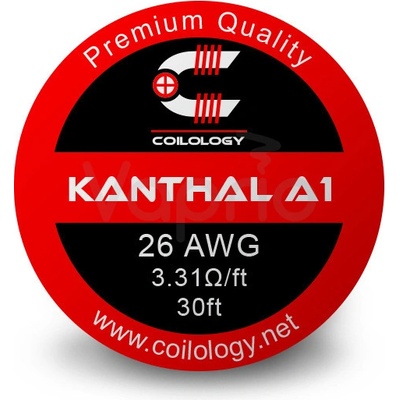 Coilology odporový drôt Kanthal A1, 10m - 26GA 0,4mm