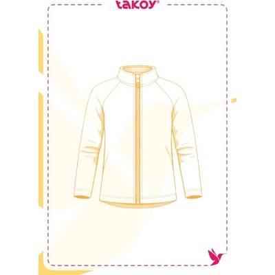 Takoy Elektronický PDF střih dětská mikina z fleecu se stojáčkem Rory-110-128 – Zbozi.Blesk.cz