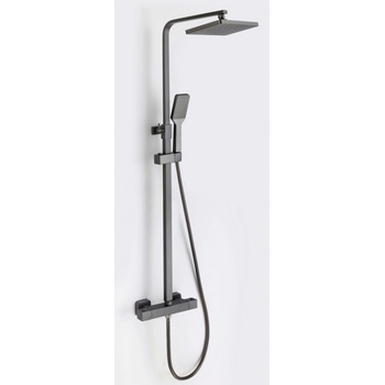 Inter Ceramic Термостатна душ система rihannА 6222gg, регулируем, графитено сиво (6222gg)