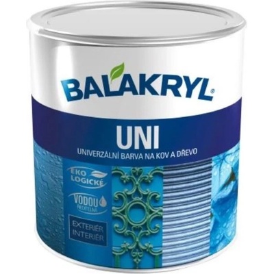 Barvy a laky Hostivař akryl Uni mat 0615 0,7kg slonová kost