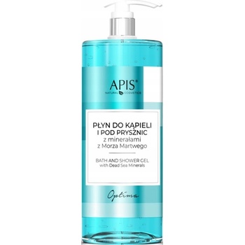 Apis Natural Cosmetics Optima sprchový a kúpeľový gél s minerálmi z Mŕtveho mora 1000 ml