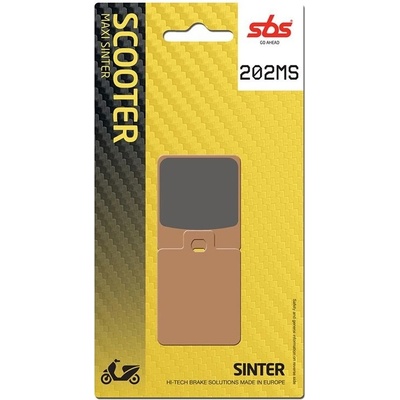 Přední brzdové destičky SBS Piaggio 500 MP3 LT Touring Sport 2011 - 2013 směs MS | Zboží Auto