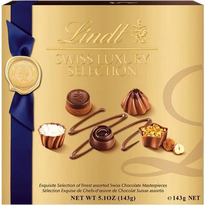 Lindt Lindor Swiss Luxury Selection bonboniéra 143 g