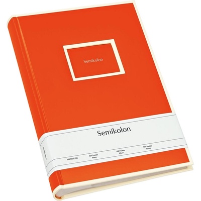 Semikolon Фотоалбум Die Kante Pockets 300 оранжев (351127)
