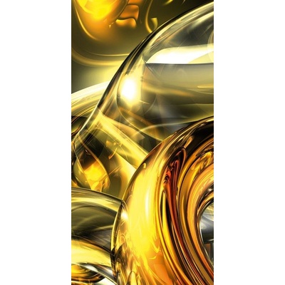 Dimex S-516 vliesová fototapeta na zeď Zlaté víření, rozměry 110 x 220 cm